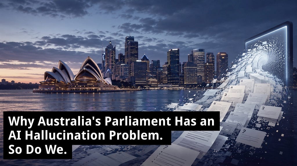 Australia’s Parliament Has an AI Hallucination Problem. So Do We.